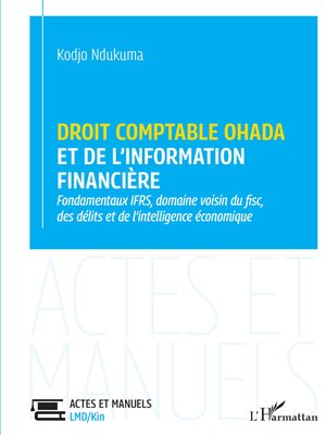 cover image of Droit comptable OHADA et de l'information financière